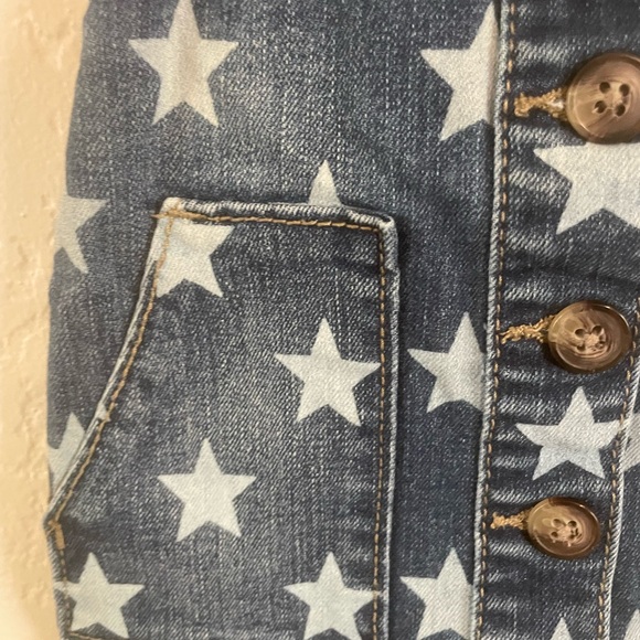 #1 Wonder Nation Denim Dress (12 Months) - Picture 4 of 10